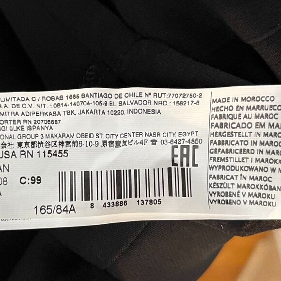 NWT  MNG Mango Little Black Sleeveless Open Back Mini Dress  Women's Size 4 - Picture 5 of 10